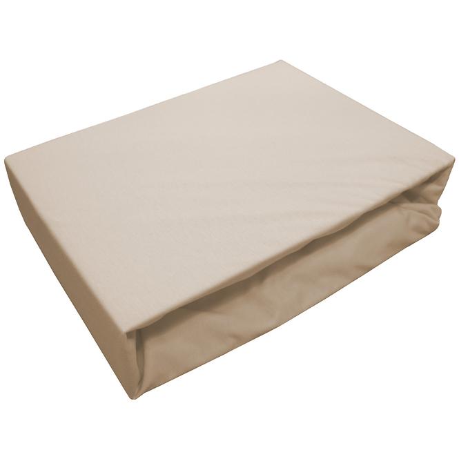 Elasztikus Jersey 90x200 kol. 4011 bézs