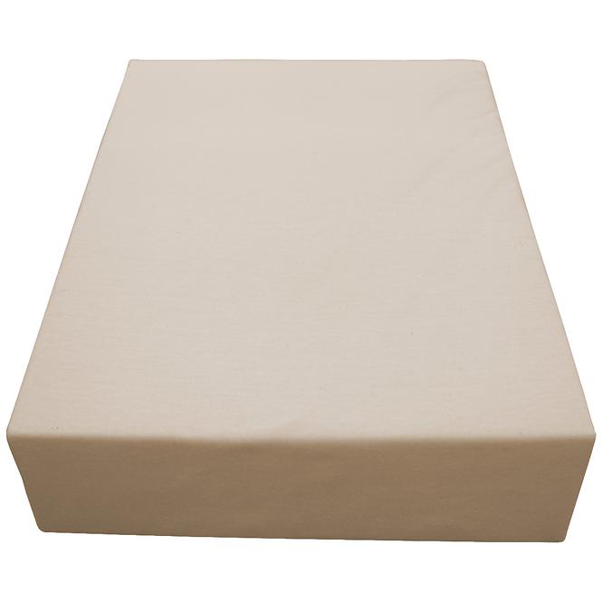 Elasztikus Jersey 140x200 kol. 4011 bézs