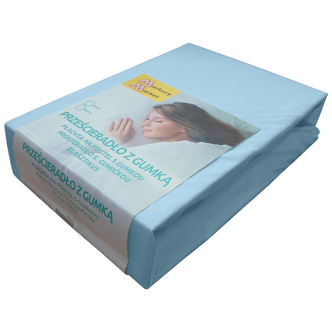 Elasztikus Jersey 90x200 kol. 9700 kék