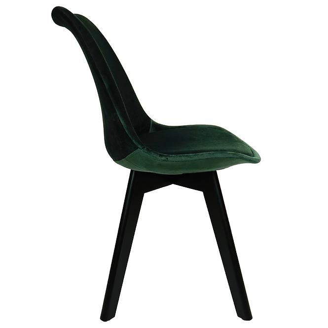 Szék Mia Black zöld,4