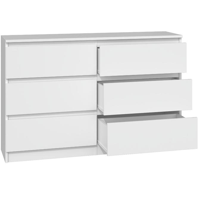 Komód Malwa M6 120 fehér,2