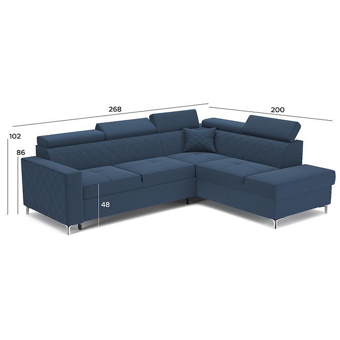 Sarokgarnitúra szett  Gloss P Kronos 9,5