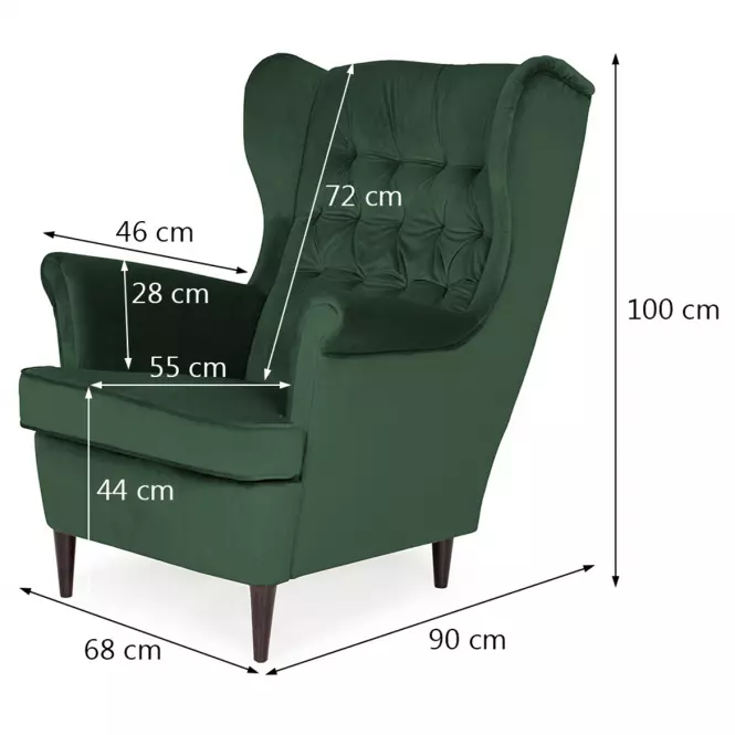 Fotel Prince Bluvel 78