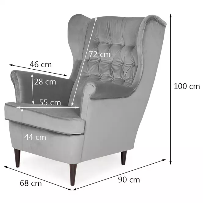 Fotel Prince Bluvel 14,5