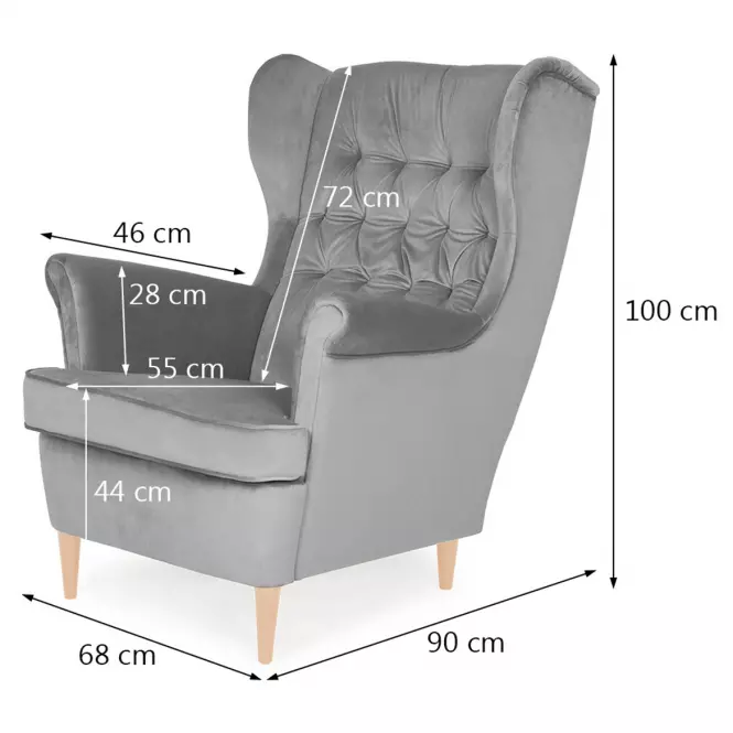 Fotel Prince Bluvel 14,5