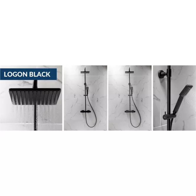 Csaptelep kádhoz Logon Black,3