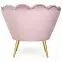 Fotel Tristan Bluvel 91/arany,4