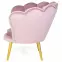 Fotel Tristan Bluvel 91/arany,5