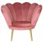 Fotel Tristan Bluvel 52/arany