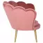Fotel Tristan Bluvel 52/arany,3