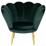 Fotel Tristan Bluvel 78/arany