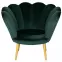 Fotel Tristan Bluvel 78/arany