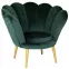 Fotel Tristan Bluvel 78/arany,2