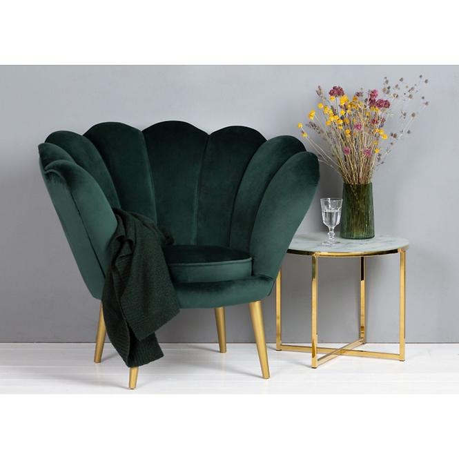 Fotel Tristan Bluvel 78/arany