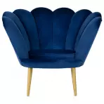 Fotel Tristan Bluvel 86/arany