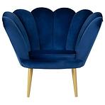 Fotel Tristan Bluvel 86/arany