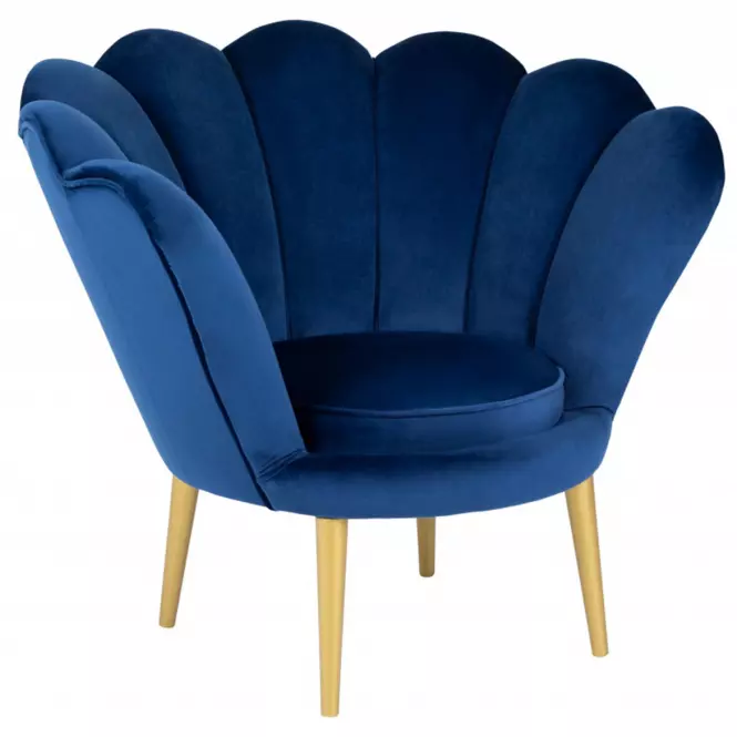 Fotel Tristan Bluvel 86/arany,2