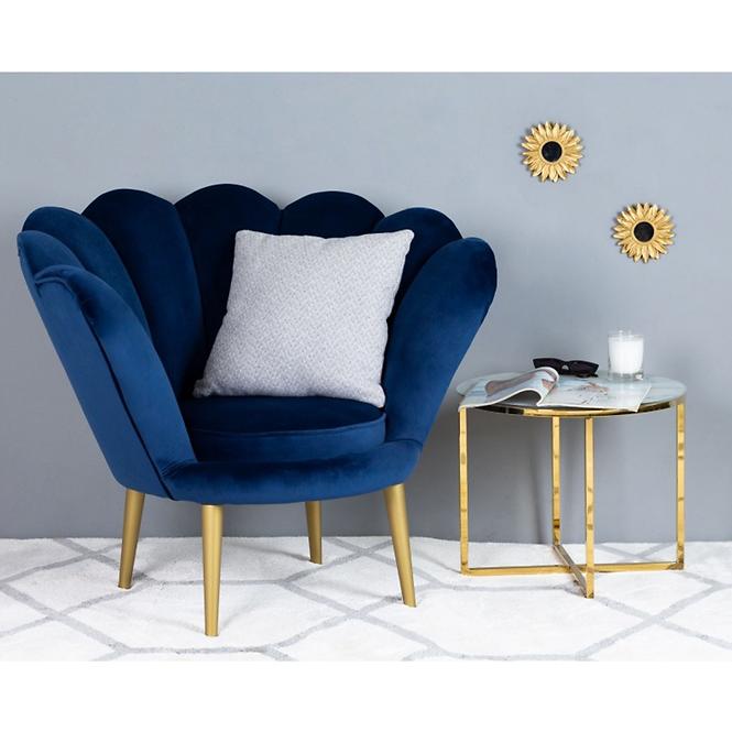 Fotel Tristan Bluvel 86/arany