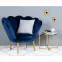 Fotel Tristan Bluvel 86/arany,5