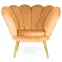 Fotel Tristan Bluvel 68/arany