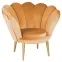 Fotel Tristan Bluvel 68/arany,2