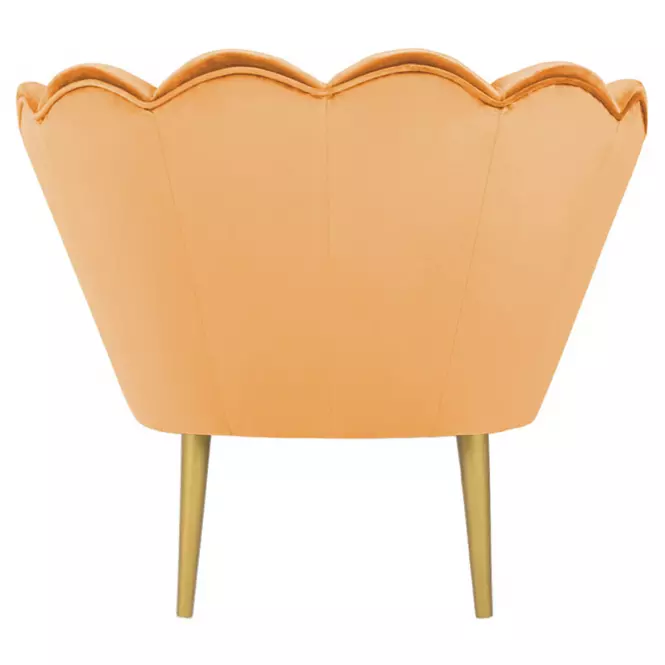 Fotel Tristan Bluvel 68/arany
