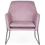 Fotel Milan Bluvel 91/fekete