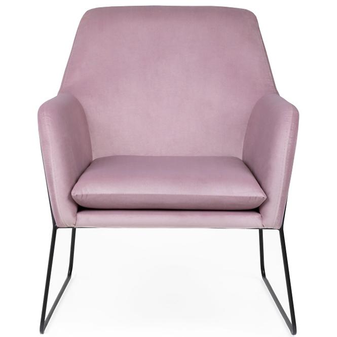 Fotel Milan Bluvel 91/fekete