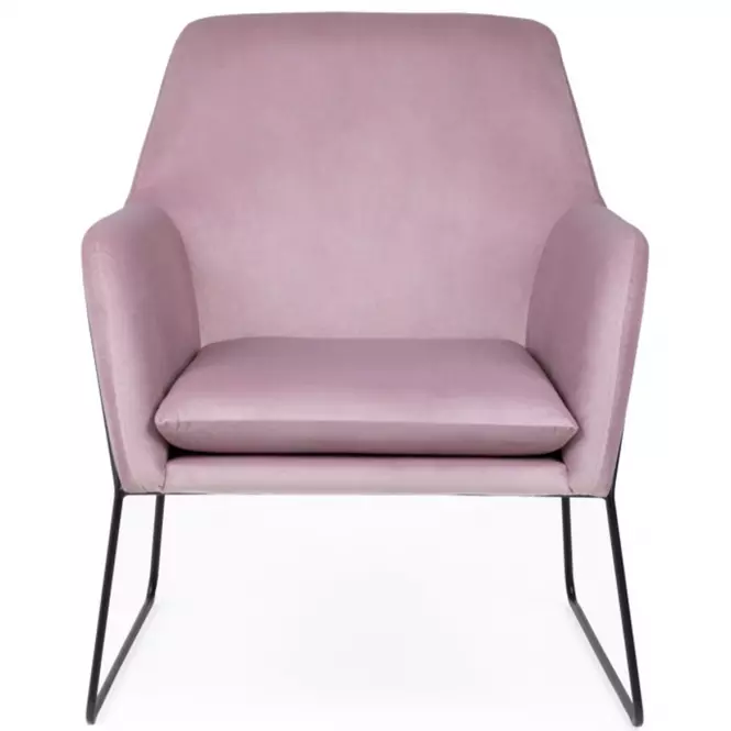 Fotel Milan Bluvel 91/fekete