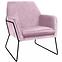 Fotel Milan Bluvel 91/fekete,2