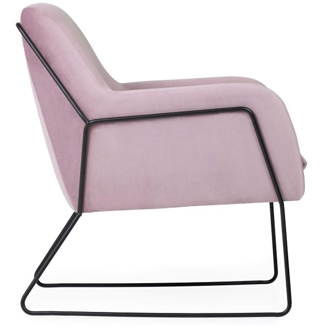 Fotel Milan Bluvel 91/fekete