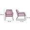 Fotel Milan Bluvel 91/fekete,8