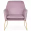 Fotel Milan Bluvel 91/arany