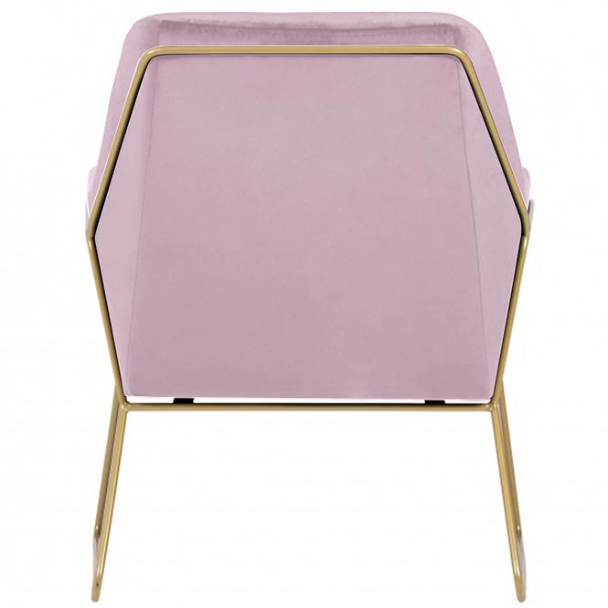 Fotel Milan Bluvel 91/arany