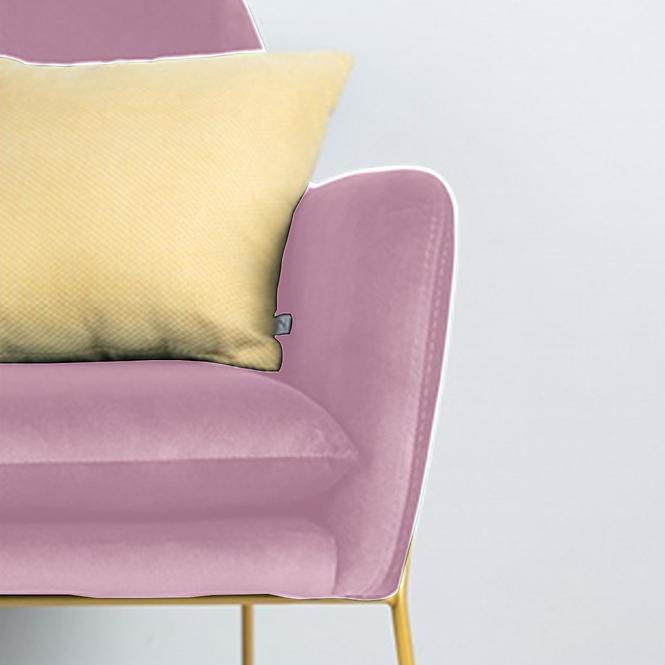 Fotel Milan Bluvel 91/arany