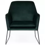 Fotel Milan Bluvel 78/fekete