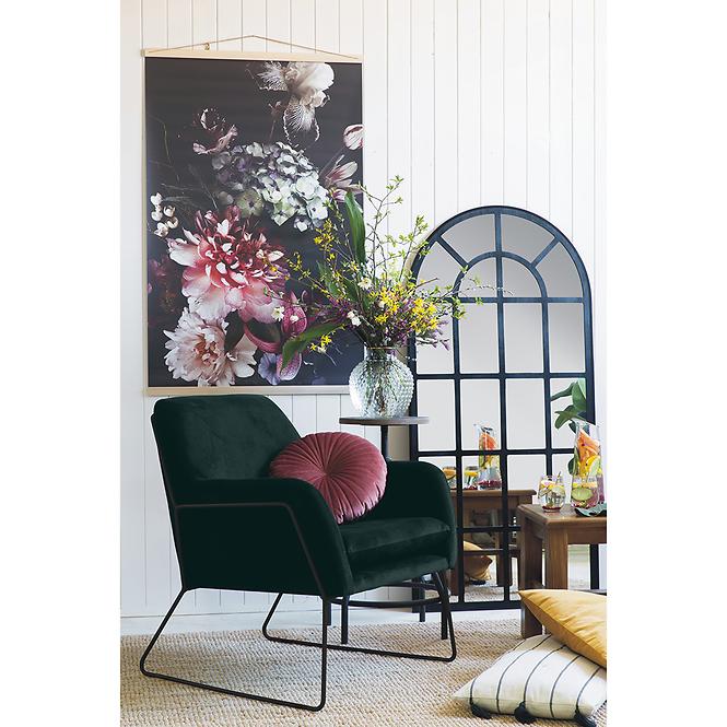Fotel Milan Bluvel 78/fekete
