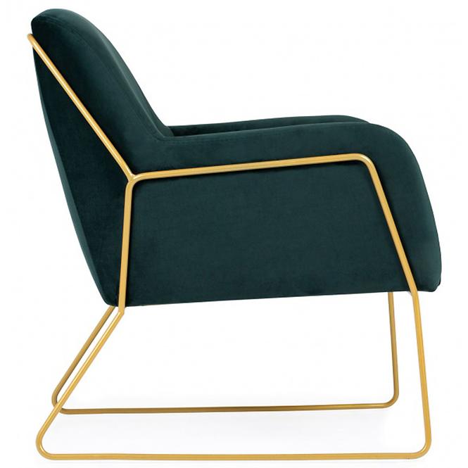 Fotel Milan Bluvel 78/arany
