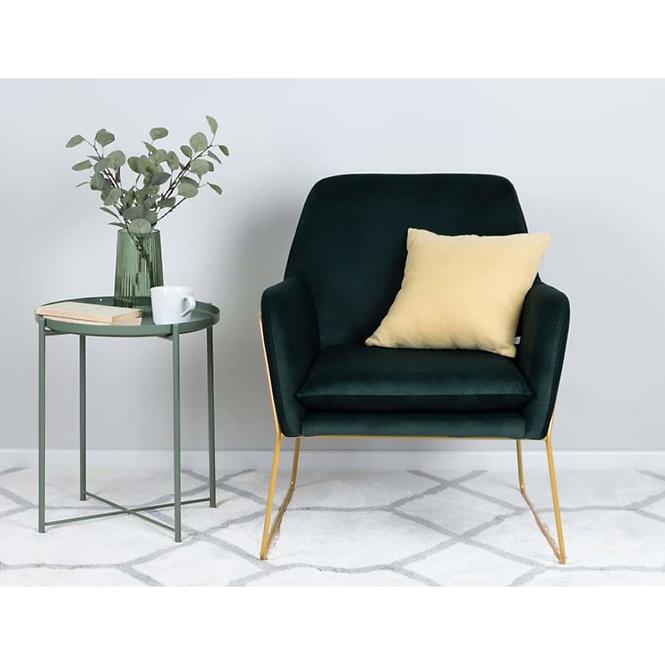 Fotel Milan Bluvel 78/arany