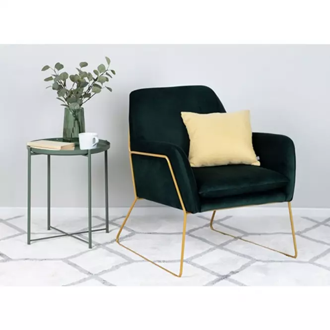 Fotel Milan Bluvel 78/arany