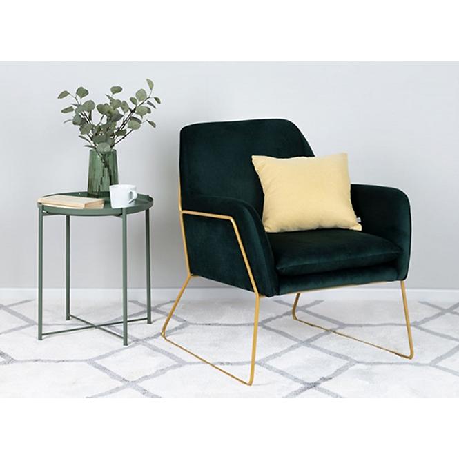 Fotel Milan Bluvel 78/arany