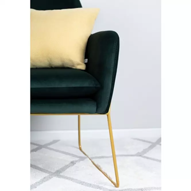 Fotel Milan Bluvel 78/arany