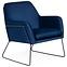 Fotel Milan Bluvel 86/fekete,3