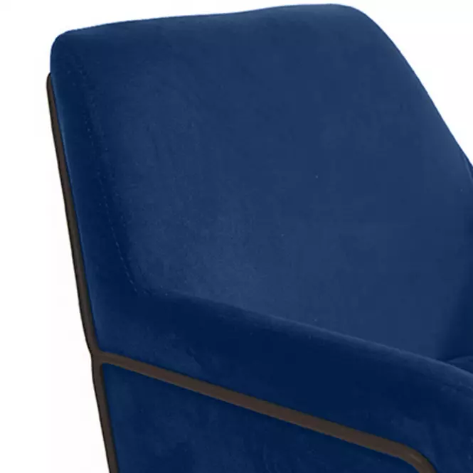 Fotel Milan Bluvel 86/fekete,6