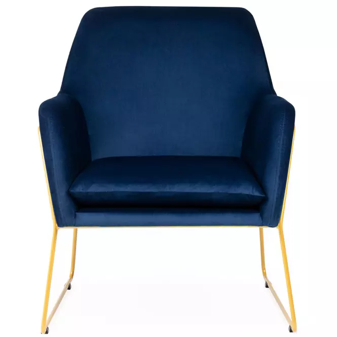 Fotel Milan Bluvel 86/arany