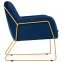 Fotel Milan Bluvel 86/arany,3