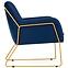 Fotel Milan Bluvel 86/arany,3