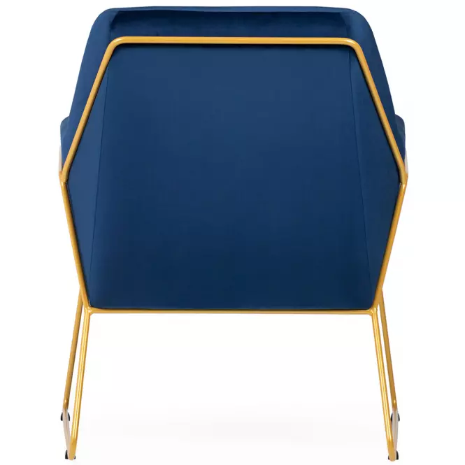 Fotel Milan Bluvel 86/arany,4