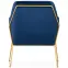 Fotel Milan Bluvel 86/arany,4