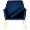 Fotel Milan Bluvel 86/arany,5